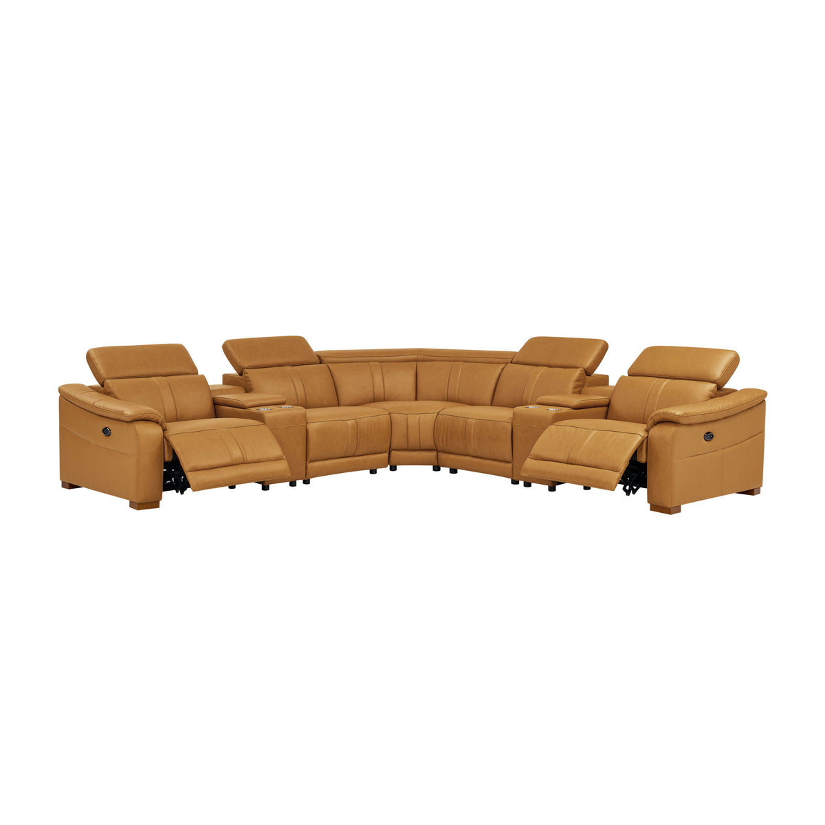 Modular Sectional & Recliner Seat And Adjustable Headrest