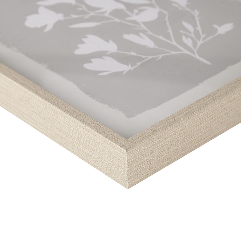 Fair Florets - Printed Framed Graphic (Set of 3) - Beige