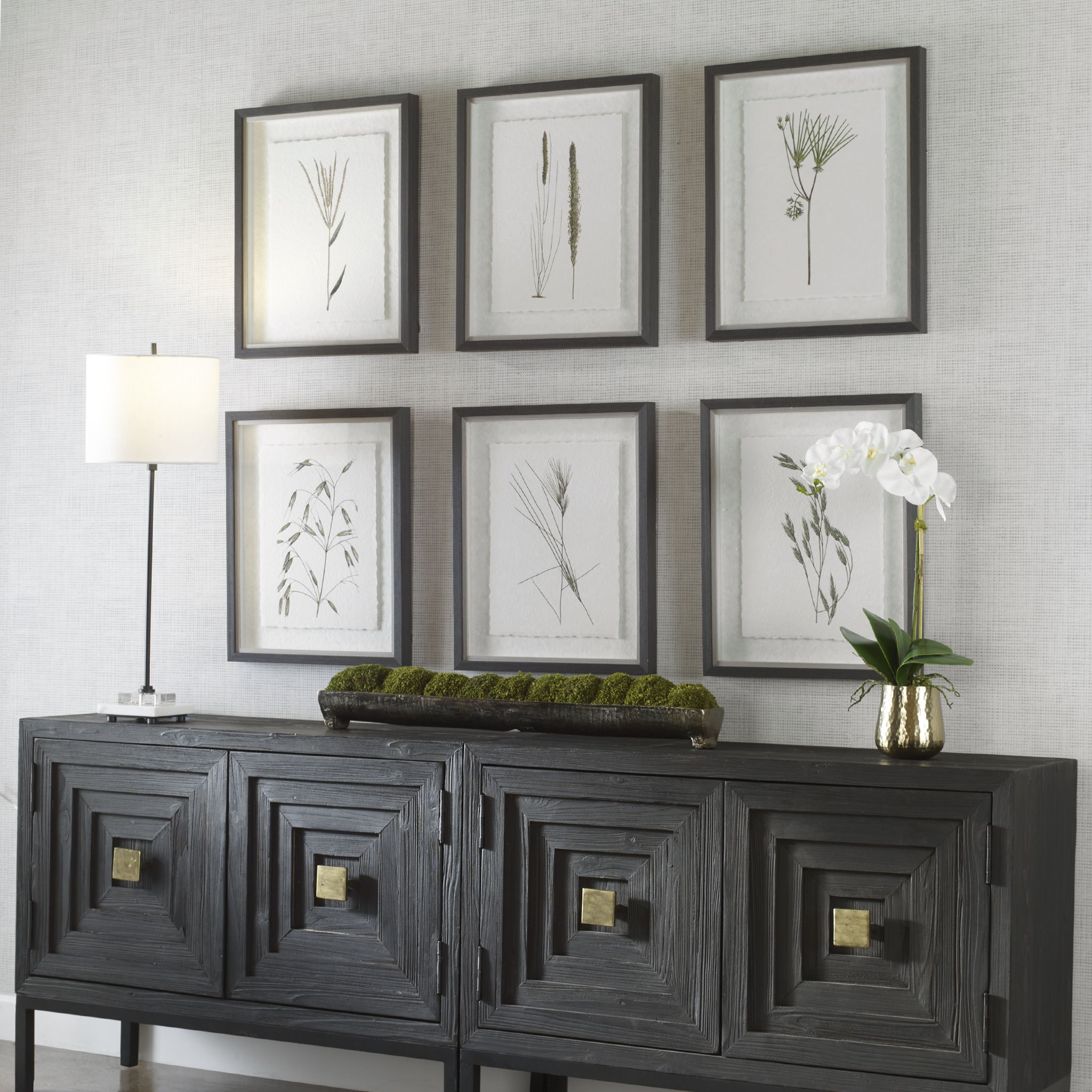 Forest - Finds Framed Prints (Set of 6)