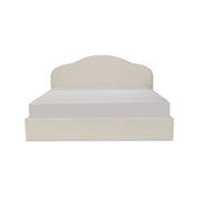 Maggie - King Storage Bed - Cream