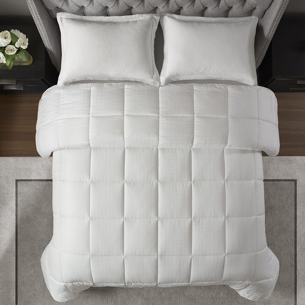 Cotton - King Premium Comforter - White