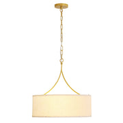 3 Light Drum Pendant Light