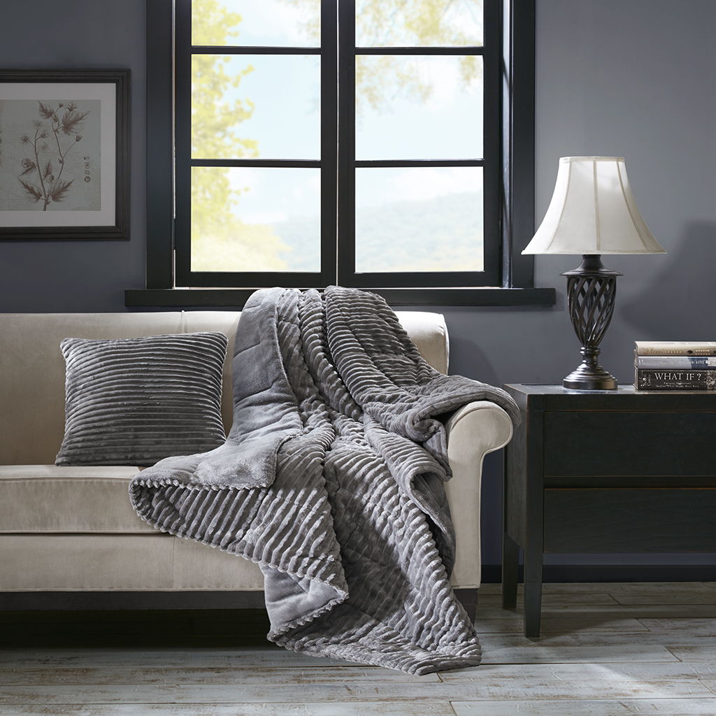 Parker - Throw - Gray