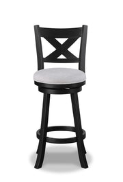 Kipper - Swivel Bar Stool (Set of 2) - Dove