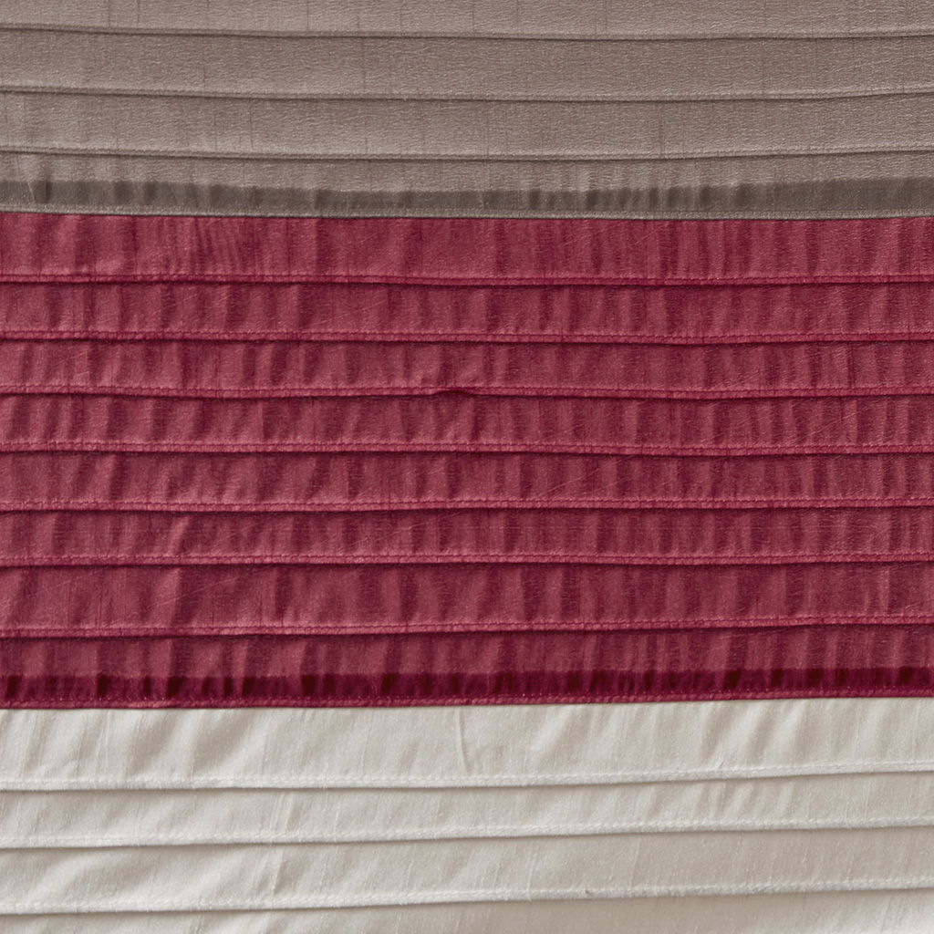 Amherst - Shower Curtain - Red