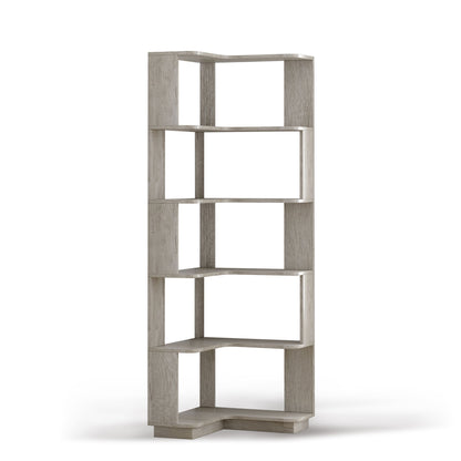 L-Shaped Corner Bookshelf