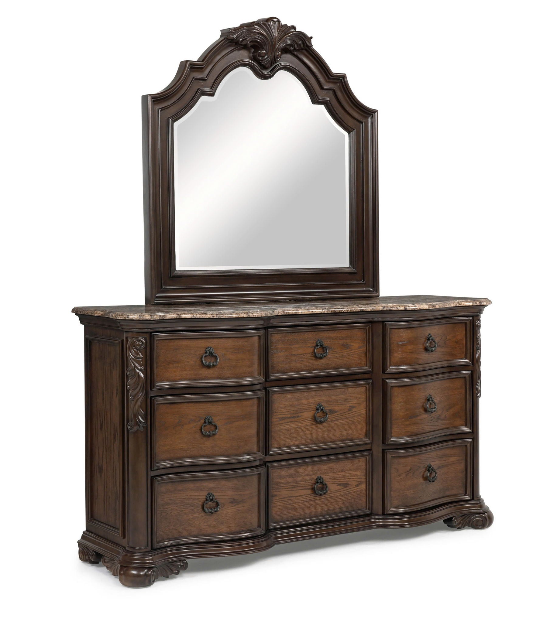 Ludwig - Dresser - Dark Brown