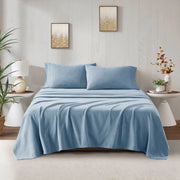 Micro Fleece - King Sheet Set - Blue