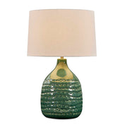 Breya - Glaze Table Lamp - Green