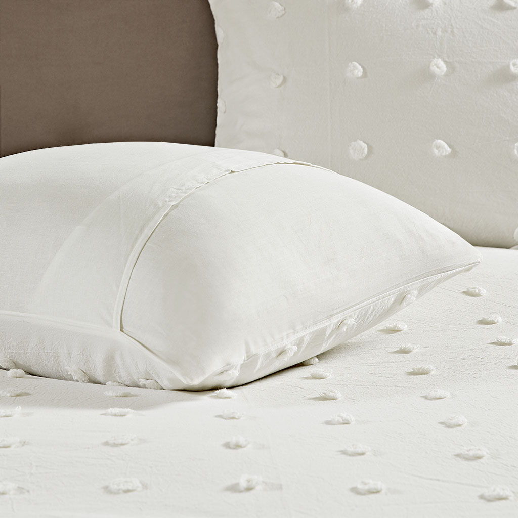 Brooklyn - King Comforter Set - Ivory