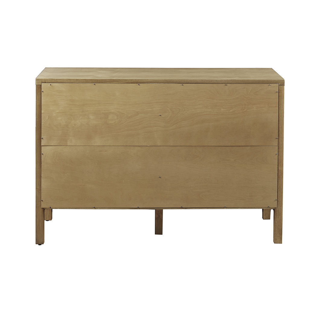 Paige - 2 Door Accent Cabinet With Adjustable Shelves - Natural