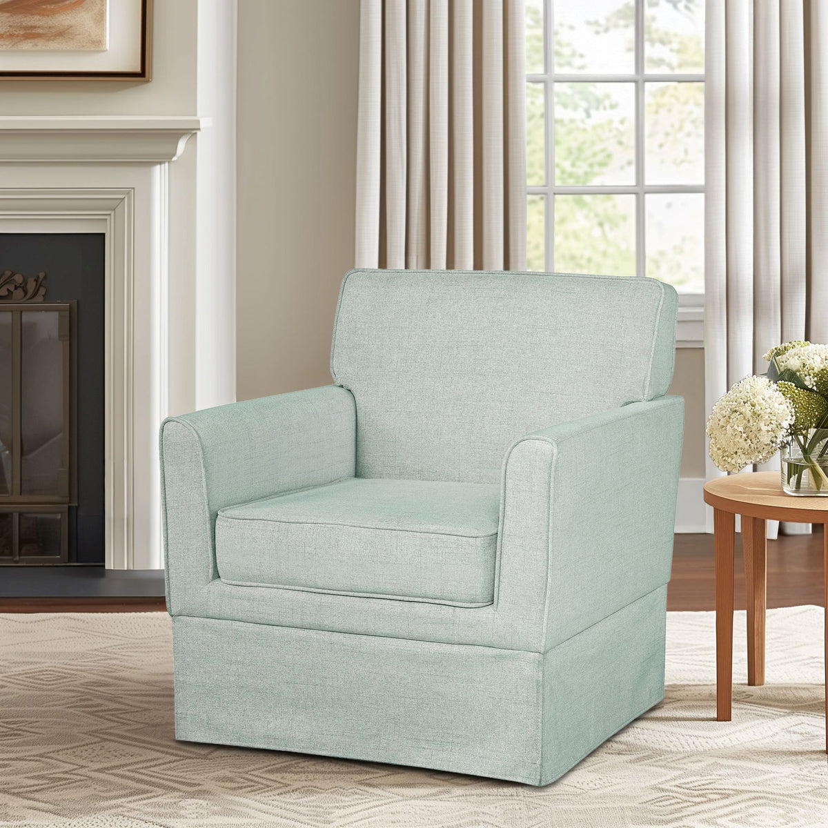 Paula - Accent Armchair - Mint