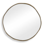 Lowen - Round Mirror - Brass