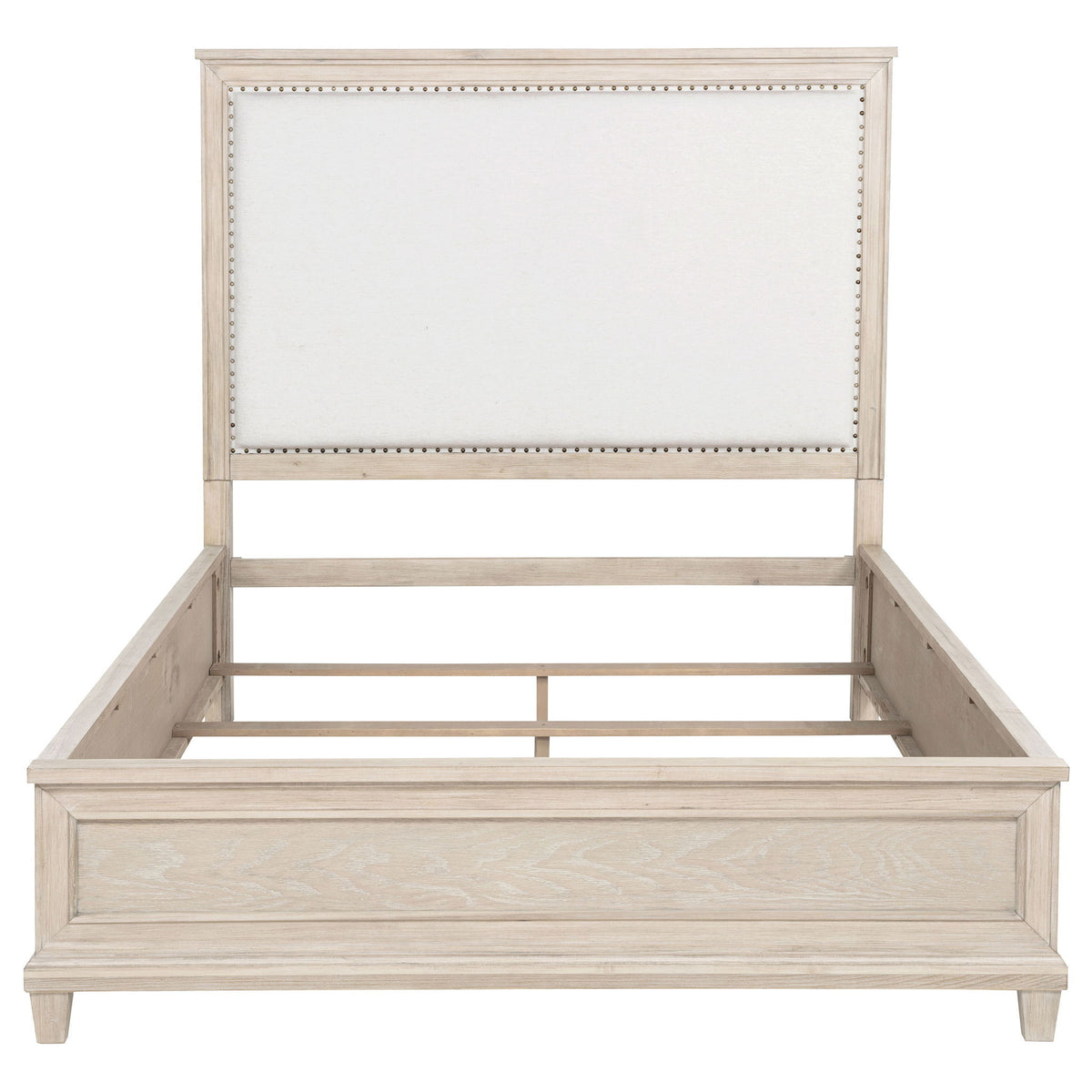 Wedner - Queen Panel Bed - Oak