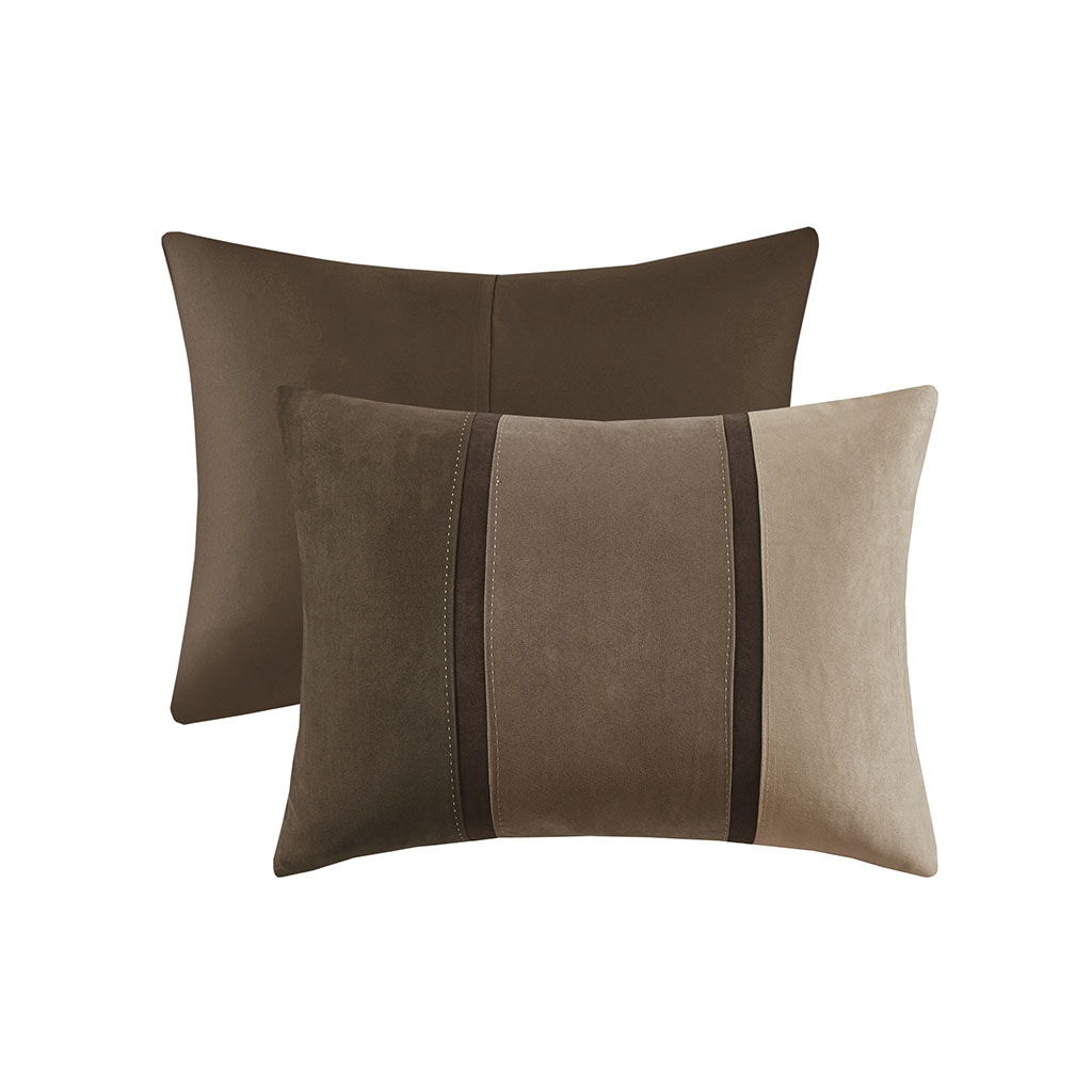 Palisades - California King 7 Piece Comforter Set - Brown
