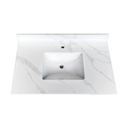 Bathroom Vanity Top With Undermount Single Bowl Sink