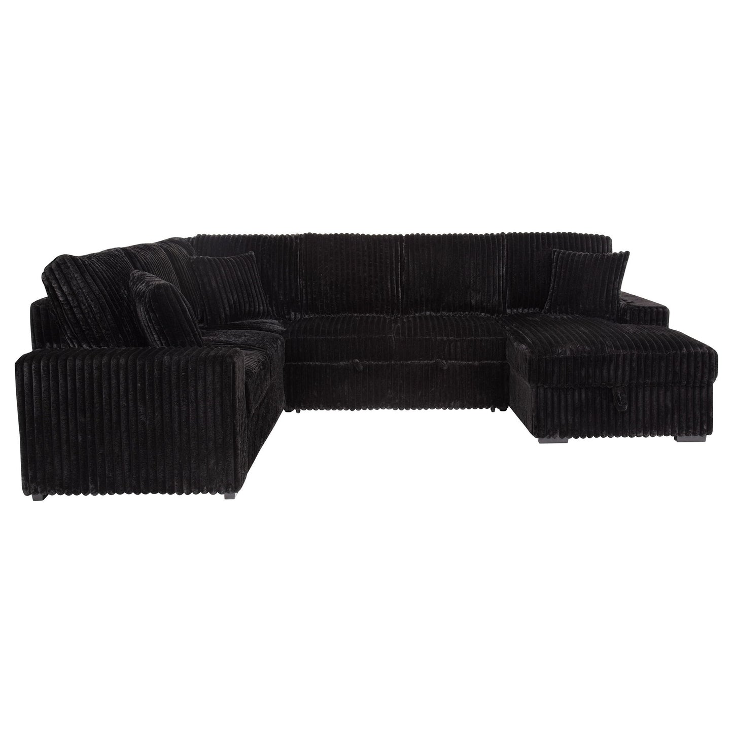 Thurston - Storage Sectional Sofa With Pop Up Bed