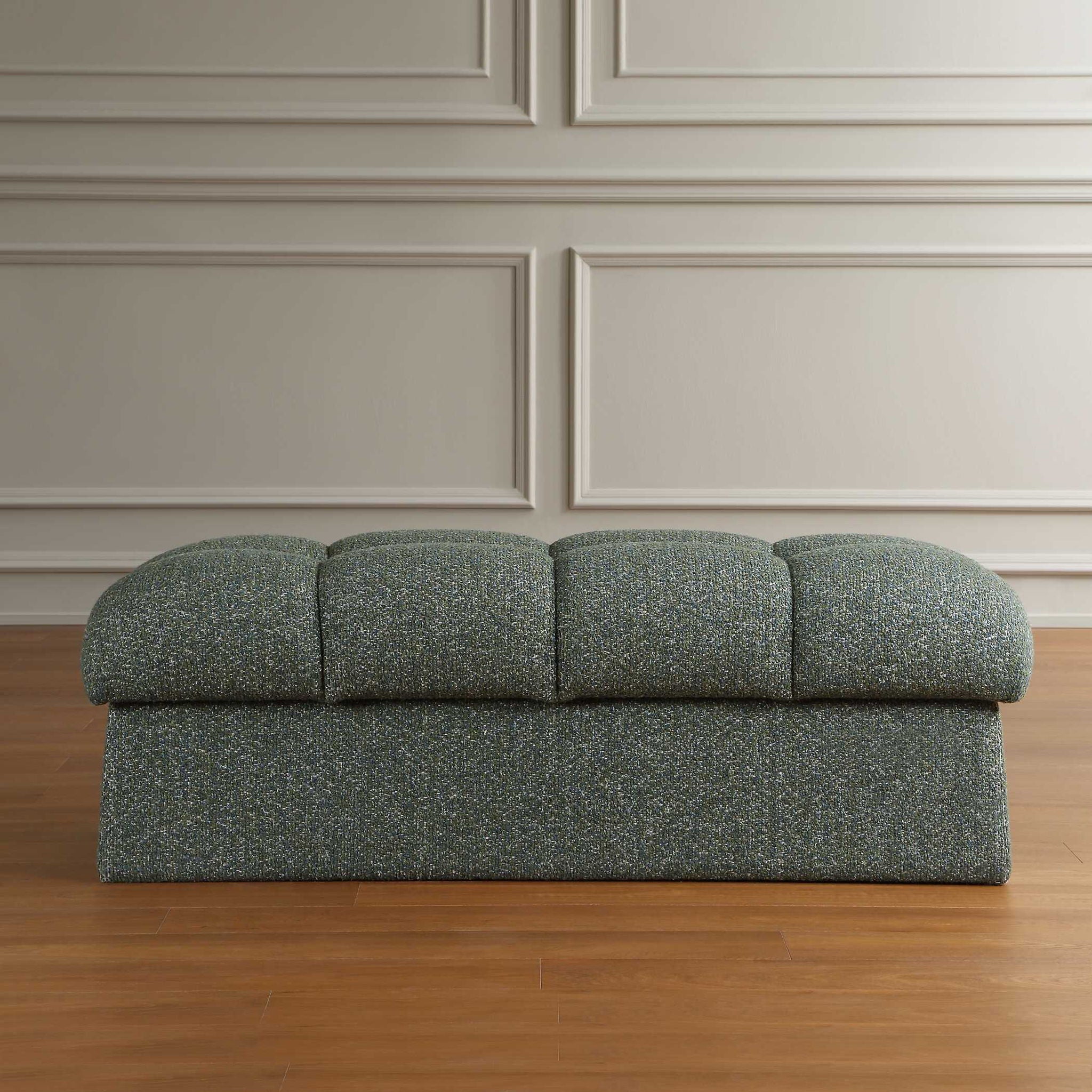 Harlem - Bench - Moss Green / Lake Blue