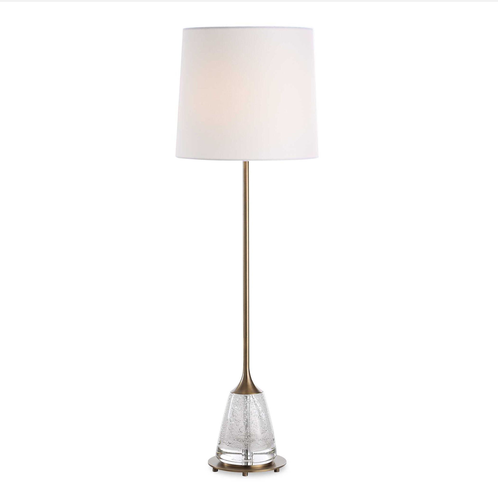 Alistair - Brass Buffet Lamp - Bronze