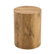 Cylindrical End Coffee Table, Living Room Furniture - Wood
