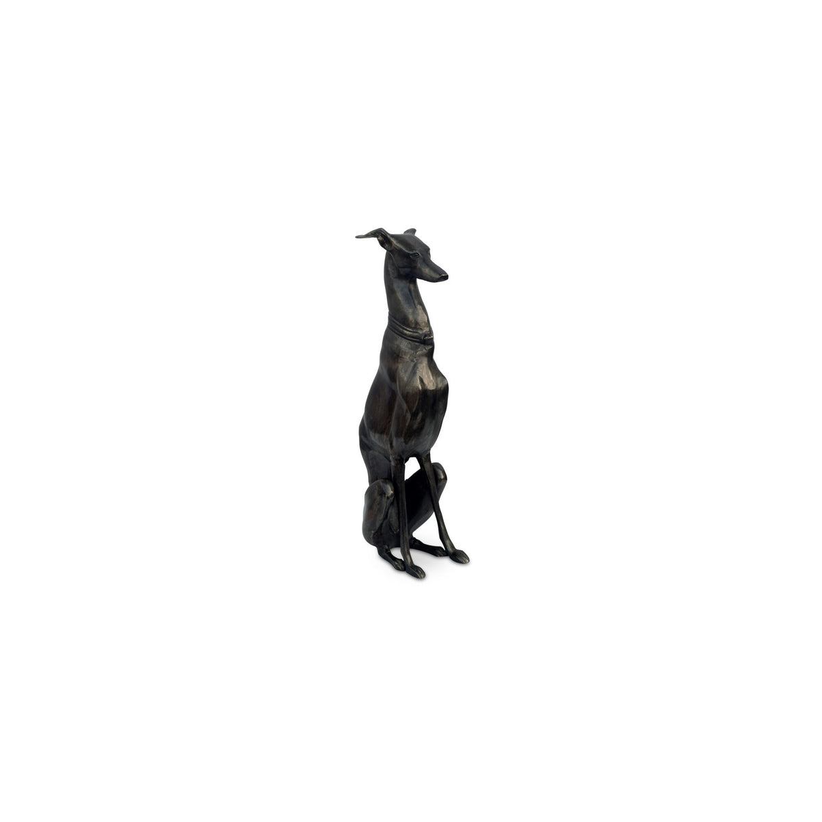 Duke Cast Aluminum Sculpture - Black