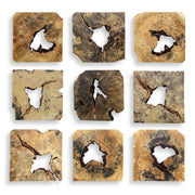 Bahati - Wood Wall Decor (Set of 9) - Natural