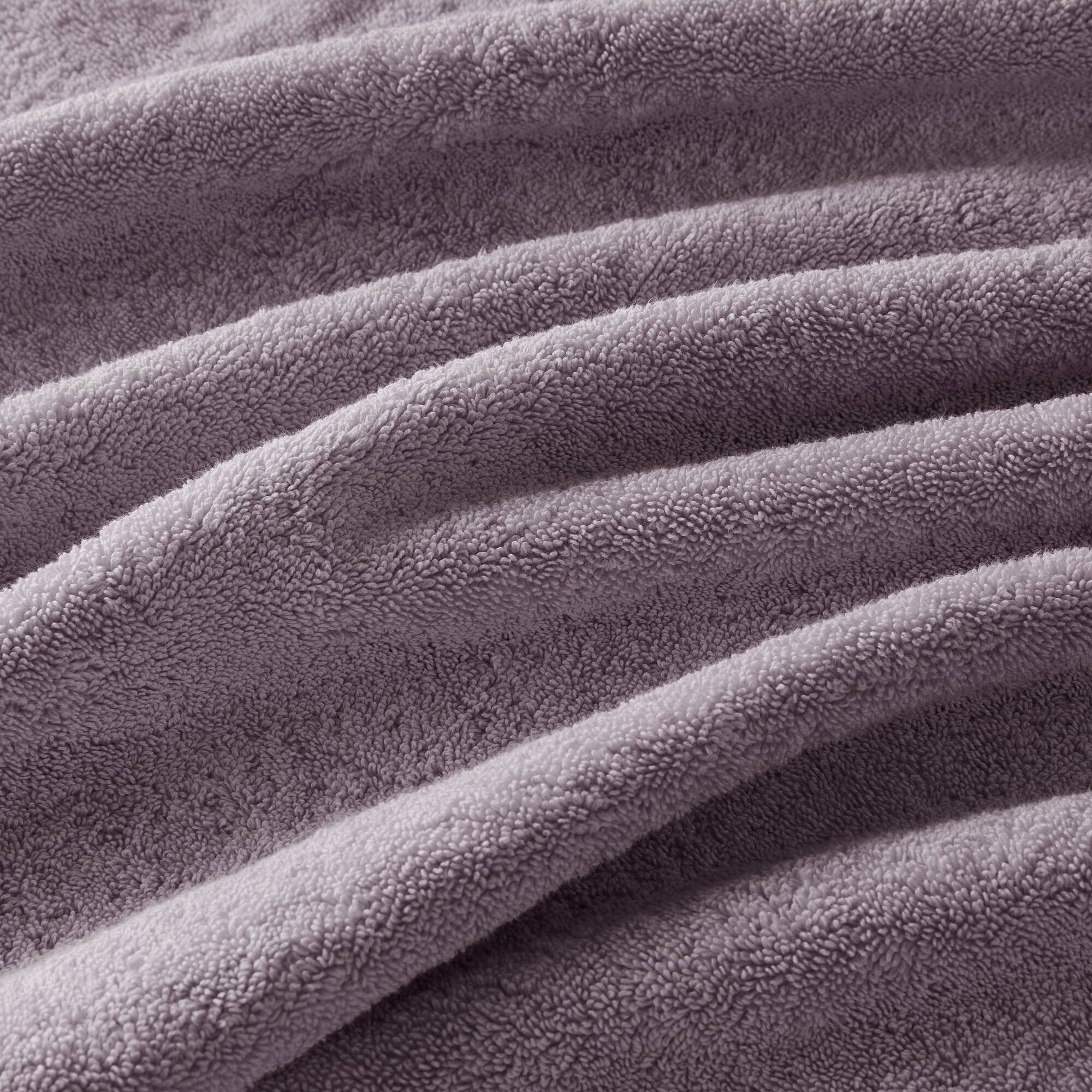 800GSM - 8 Piece Antimicrobial Towel Set - Light Purple