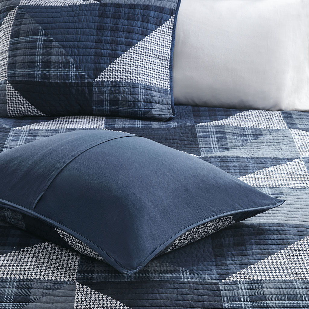 Olsen - King Oversized Quilt Mini Set - Blue