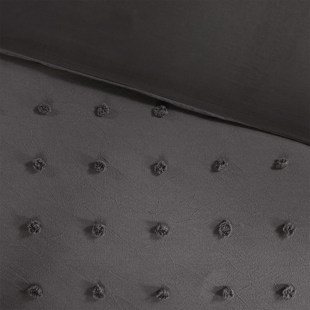 Brooklyn - Duvet Cover Set - Charcoal