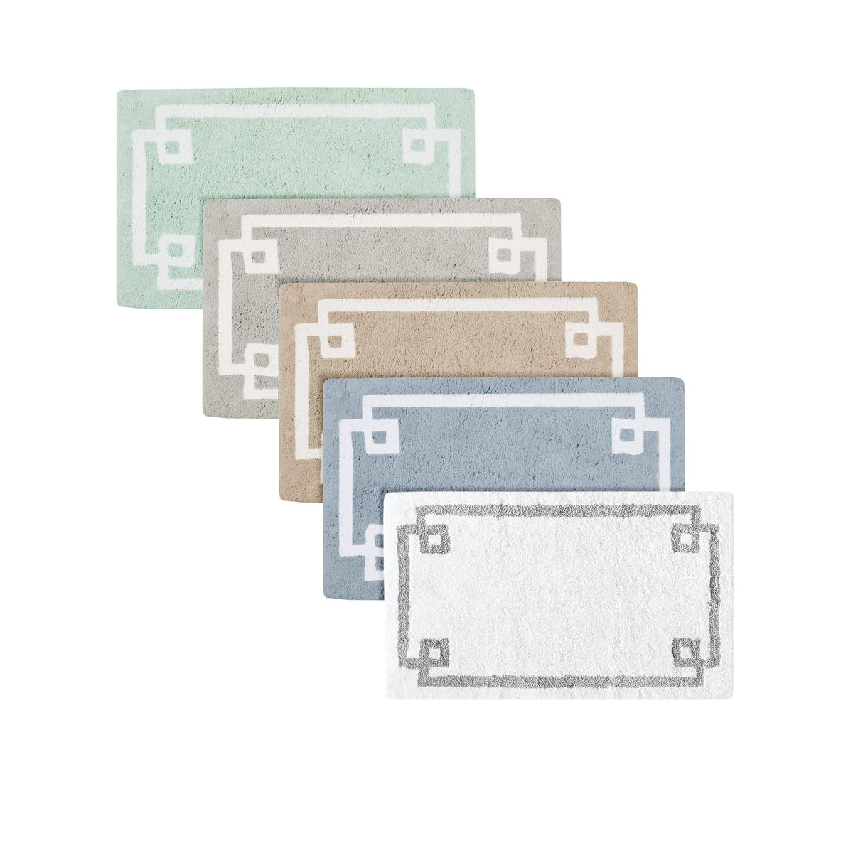Evan - 24" x 72" Tufted Bath Rug - Blue