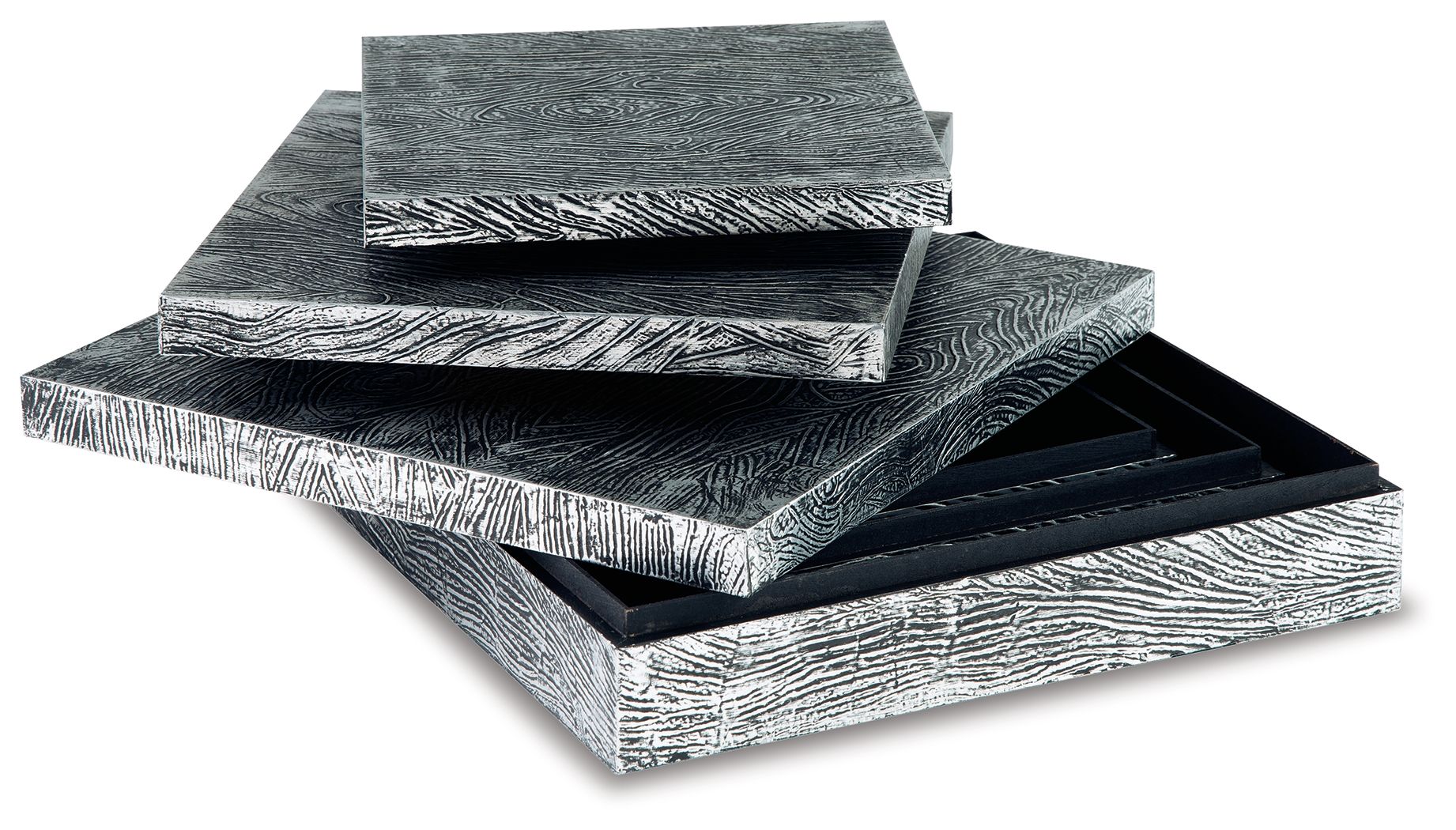 Keldy - Box Set (Set of 3) - Antique Pewter Finish