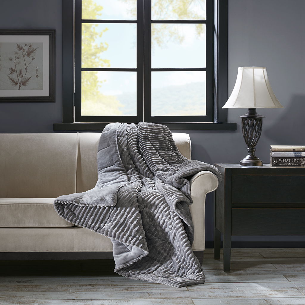Parker - Throw - Gray