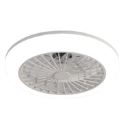 Bladeless Ceiling Fan With Light And Remote Control - White