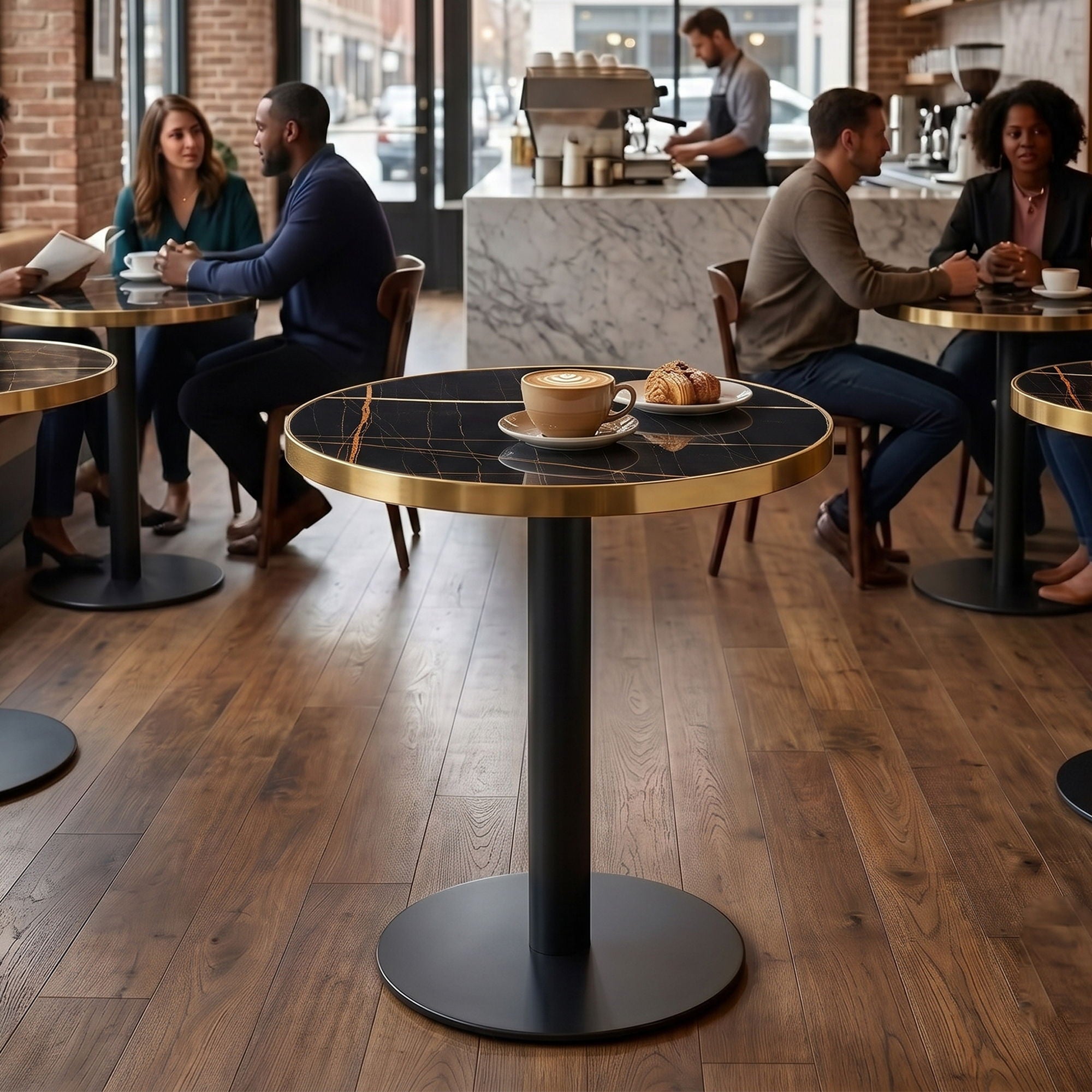 Elegant Round Bistro Table
