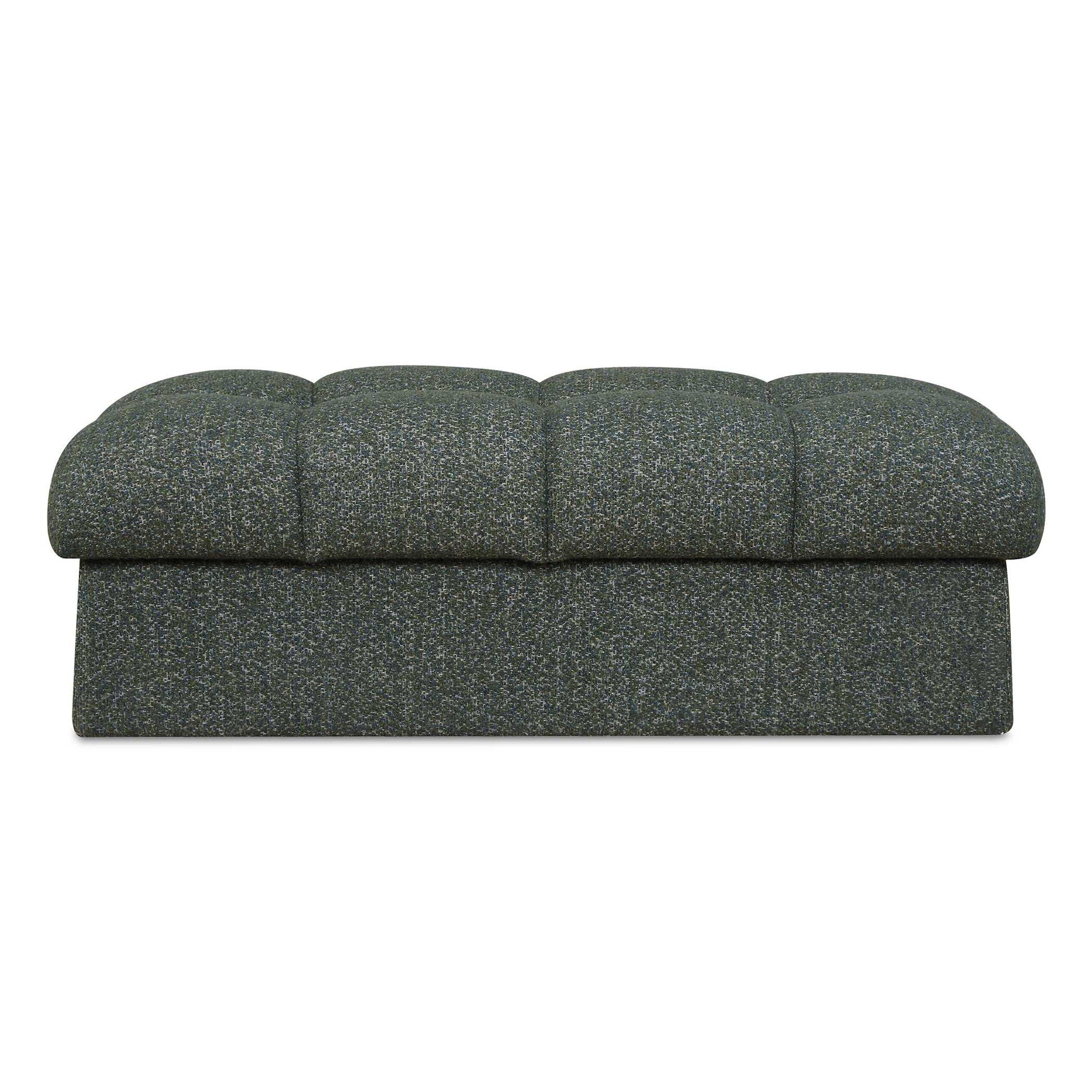 Harlem - Bench - Moss Green / Lake Blue