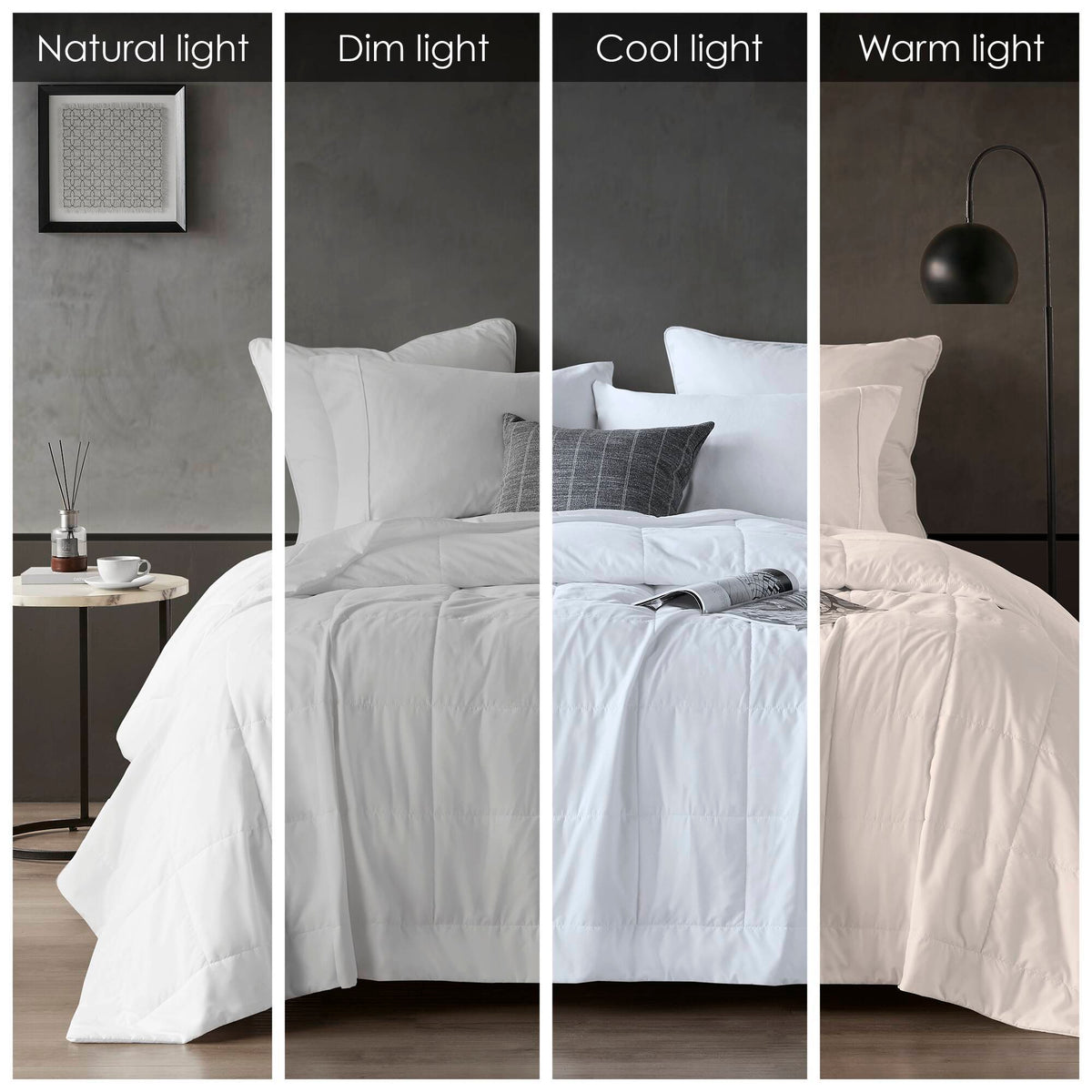Cooling Touch - Down Alternative Twin Blanket - White