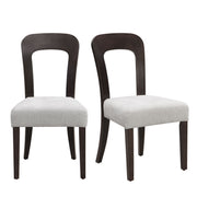 Upholstered Dining Chairs (Set of 2) - Gray