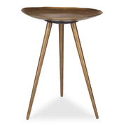Lily Pad - Antique Brass Accent Table