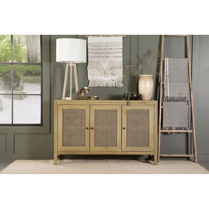 Ashton - 3 Door Accent Cabinet - Natural