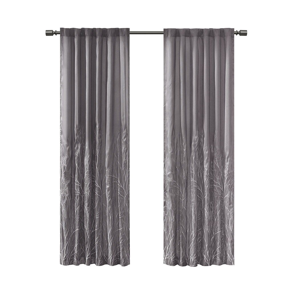 Andora - 95" Window Curtain - Gray