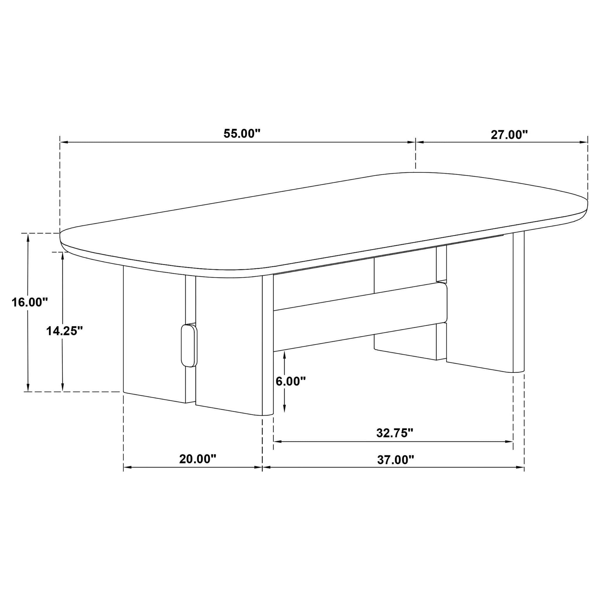 Kimpton - Table With Shelf