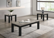 Theo - 3 Piece Cocktail Set - Concrete / Black