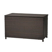 Blake - Wicker Cushion Box - Brown Multi