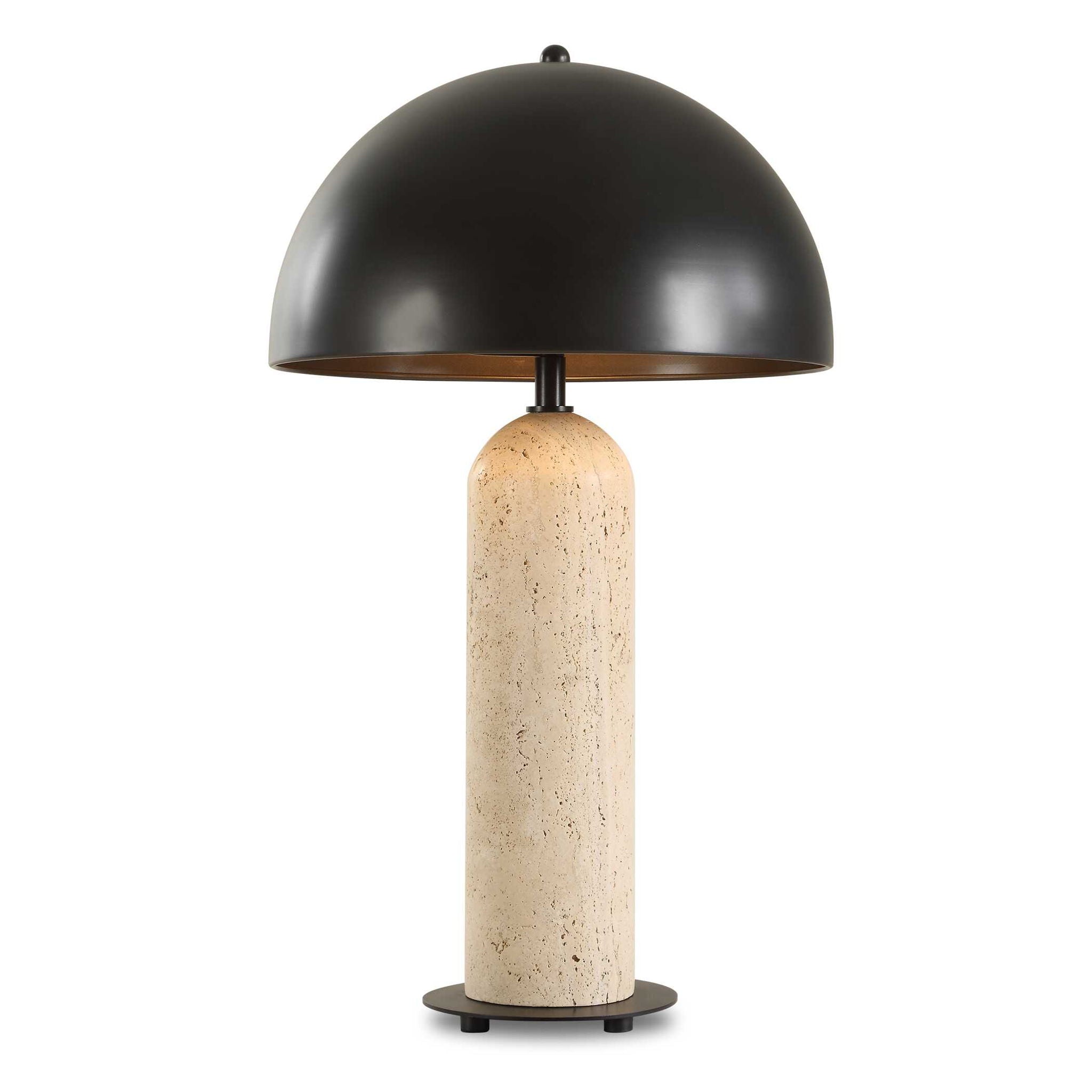 Tanaka - Indoor-Outdoor Table Lamp - Black / Beige