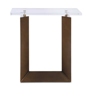 Mcelroy - Modern Side Table - Bronze