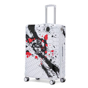 Luggage With Printed Pattern, Combination Lock