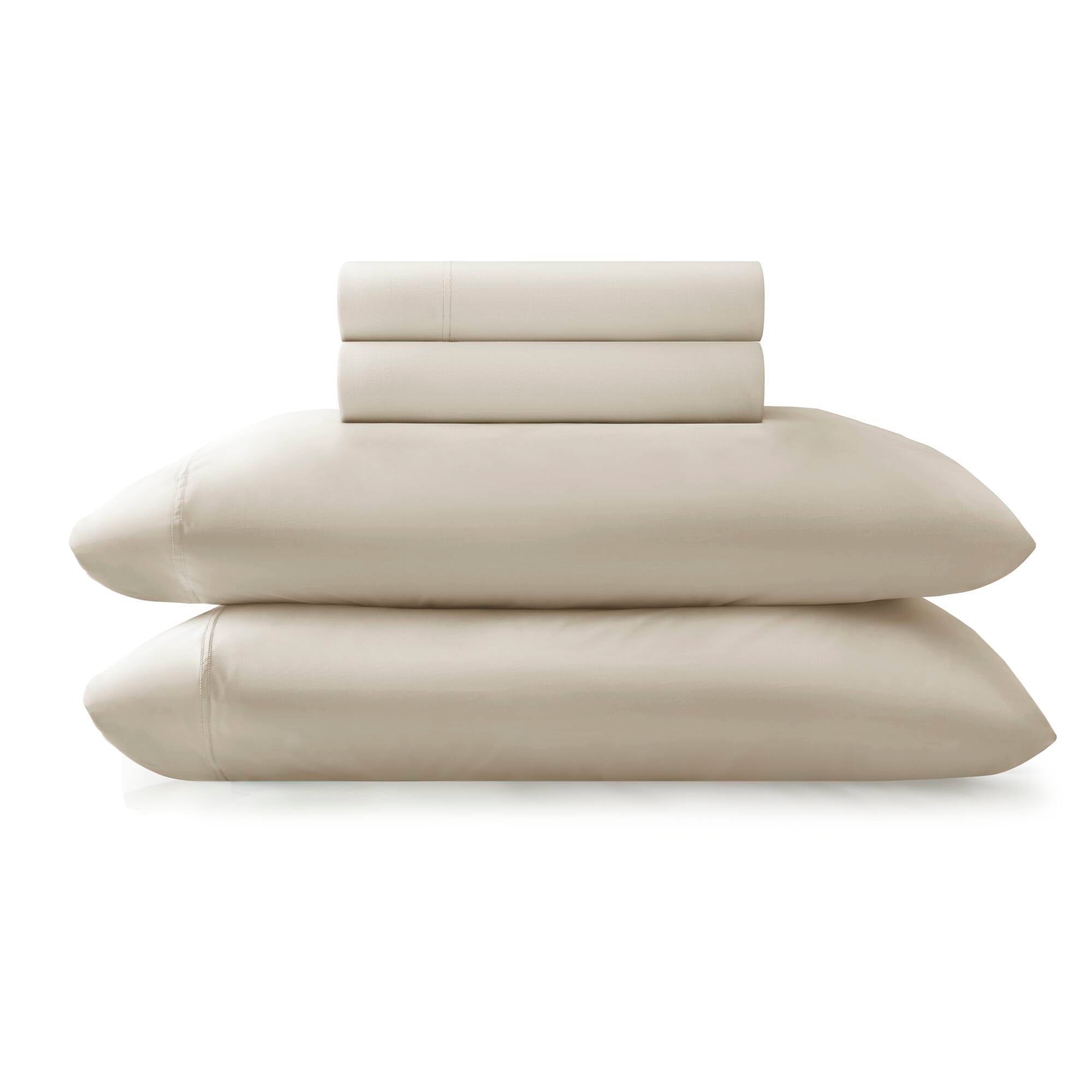 King Stretch Jersey Sheet Set - Ivory