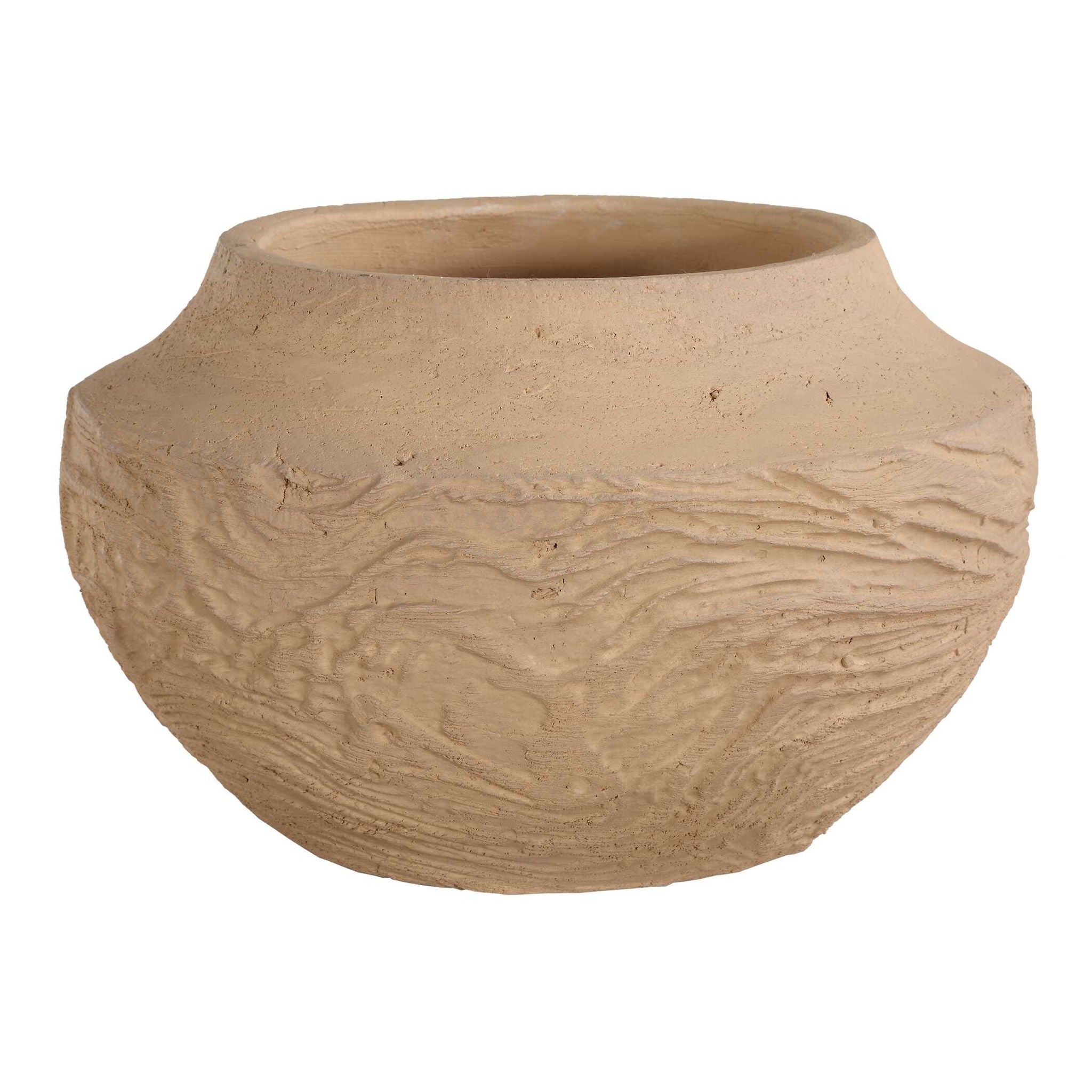 Sandstone Flow - Terracotta Vase