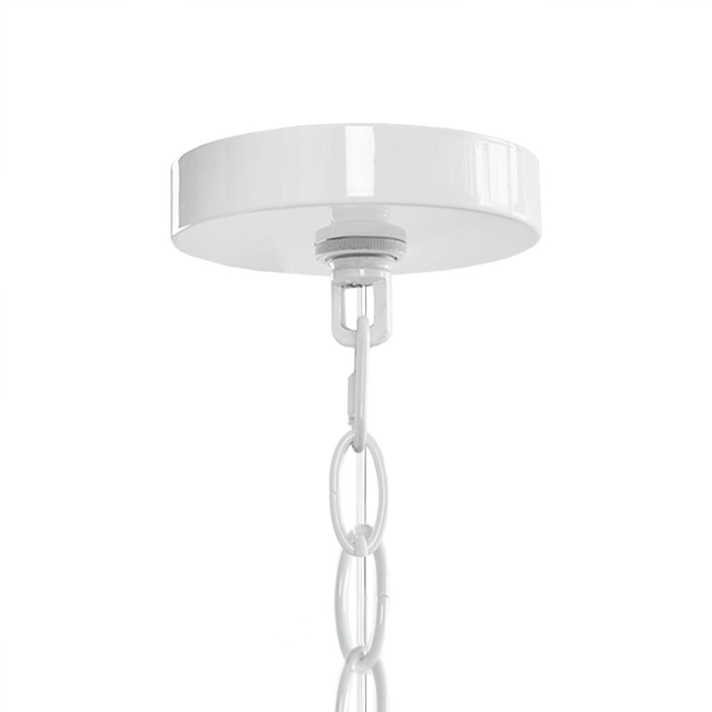 Ellie - 6-Light Chandelier - White