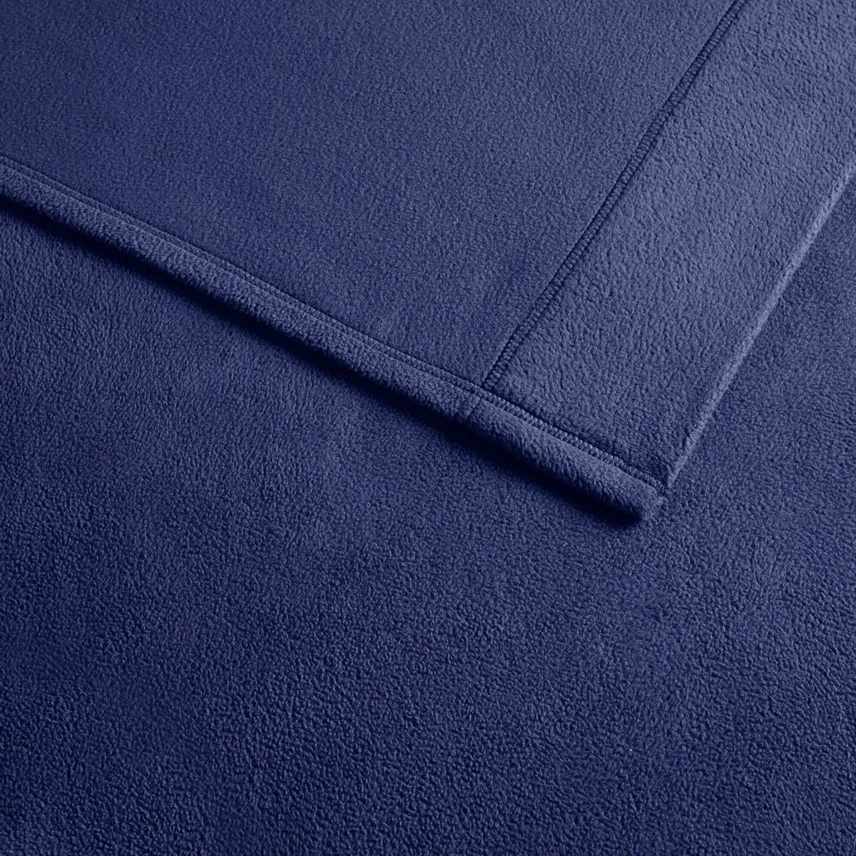 Micro Fleece - Twin Long Sheet Set - Navy